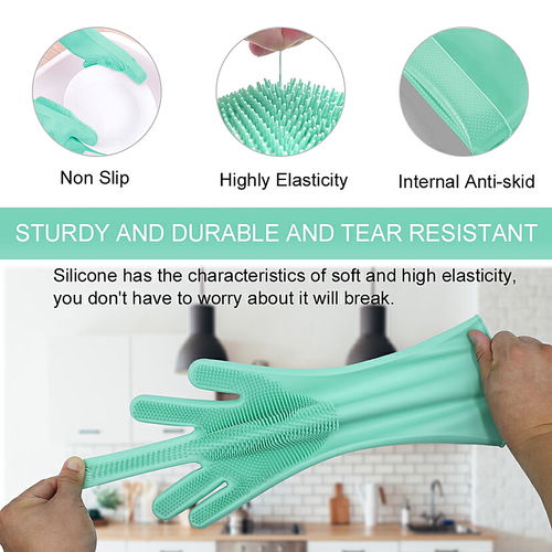 5款廚房多功能硅膠手套亞馬遜產品套圖設計，告別牛皮癬式雜亂